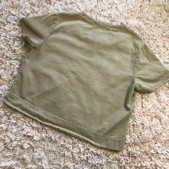 Vintage No Brand Button Up Short Sleeve T-Shirt - Picture 6 of 8